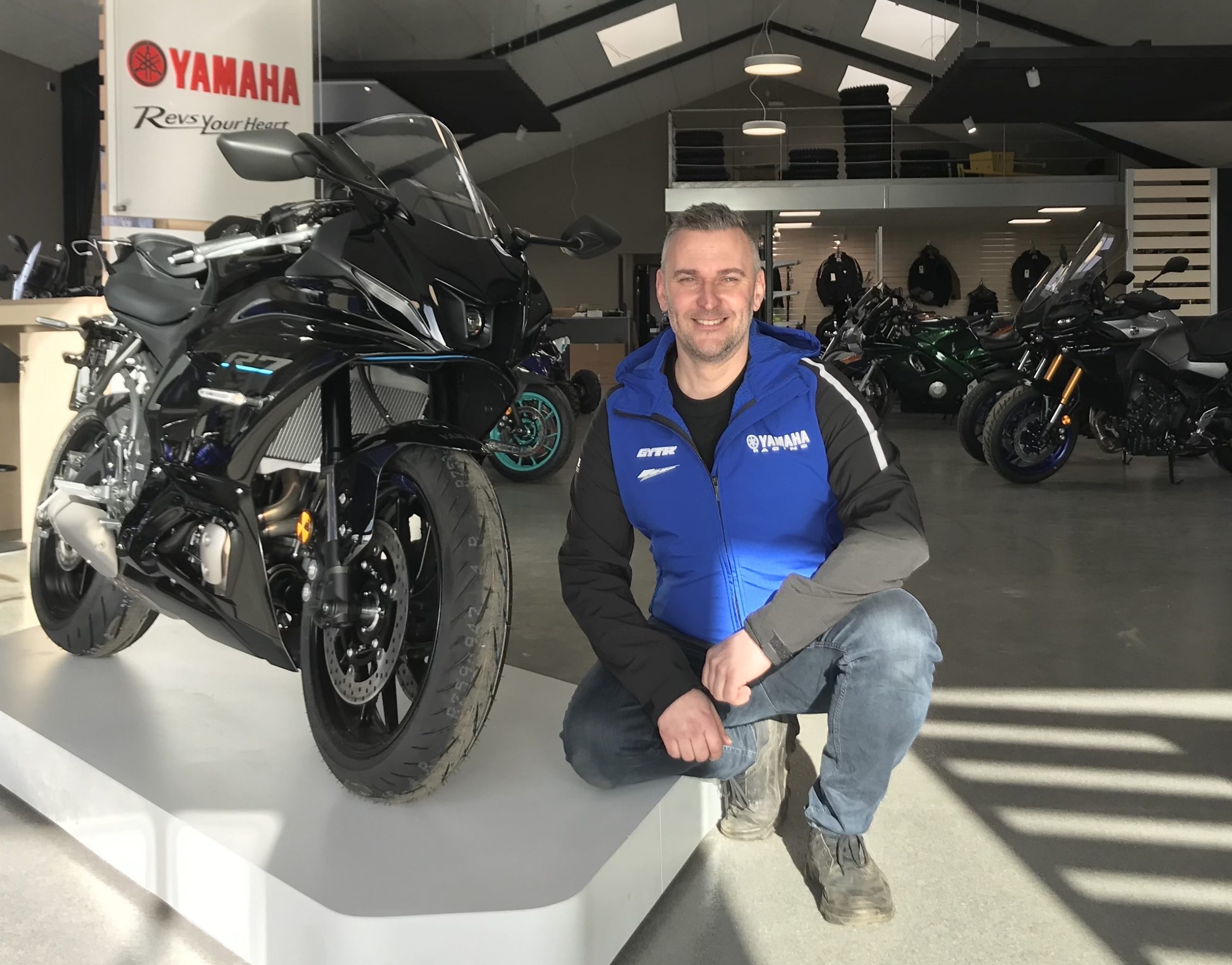 historie Begyndelsen FALSK Anders åbner ny Yamaha-forhandler i Sunds – Bike powered by Motorrad